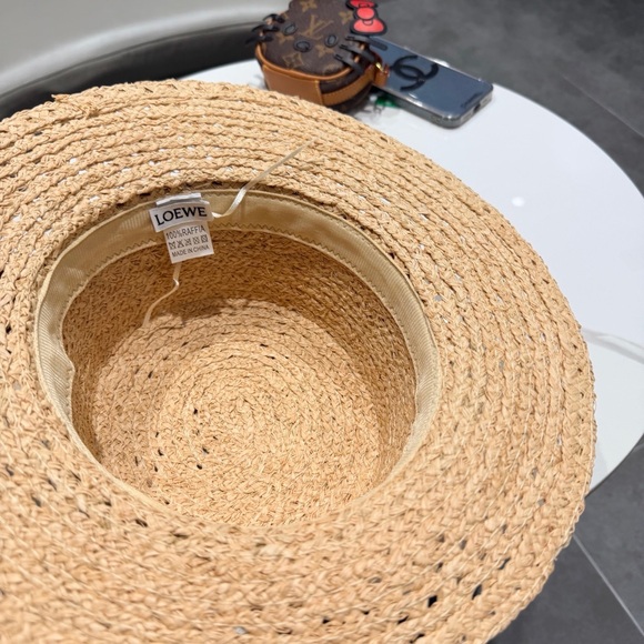 Loewe Brown Beach Straw Hat  With Logo main image 7